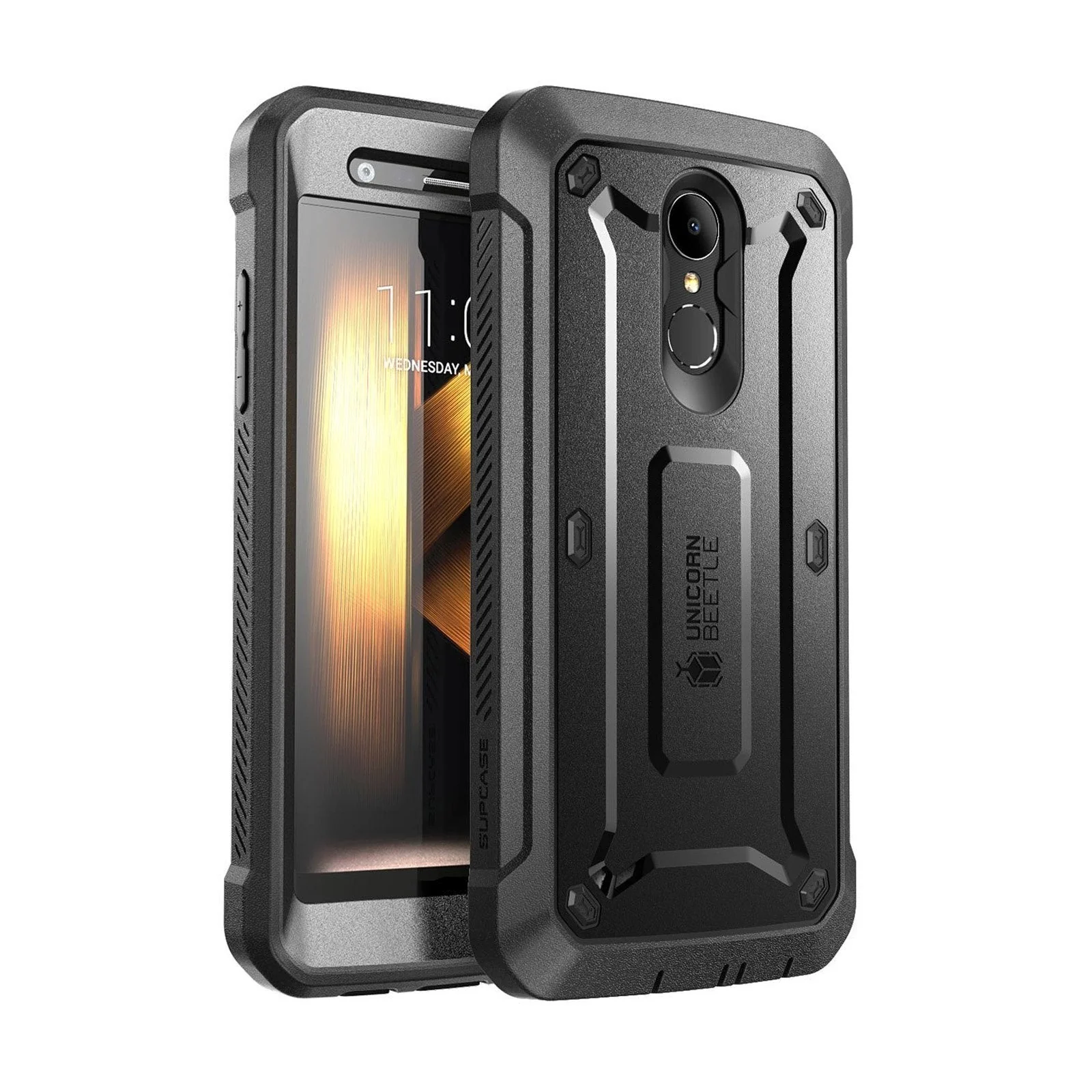 LG K30 Unicorn Beetle Pro Rugged Holster Case(open box)-Black