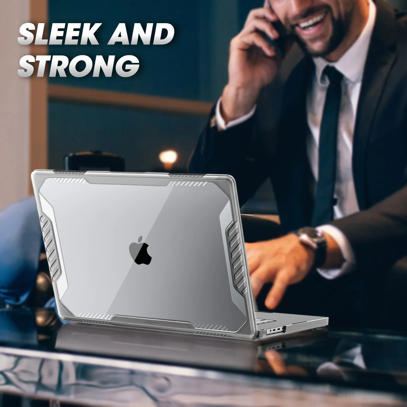 MacBook Pro 14 inch (2026-2021) Unicorn Beetle Case Cover(open box)-Clear - Image 8