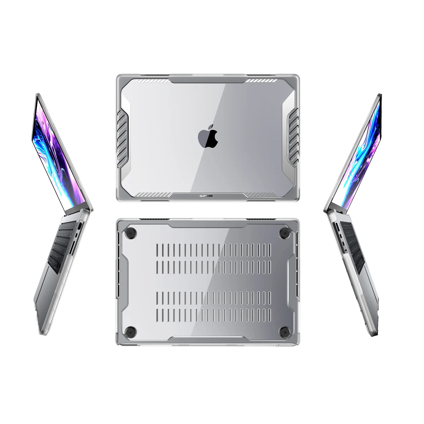 MacBook Pro 14 inch (2026-2021) Unicorn Beetle Case Cover(open box)-Clear - Image 9