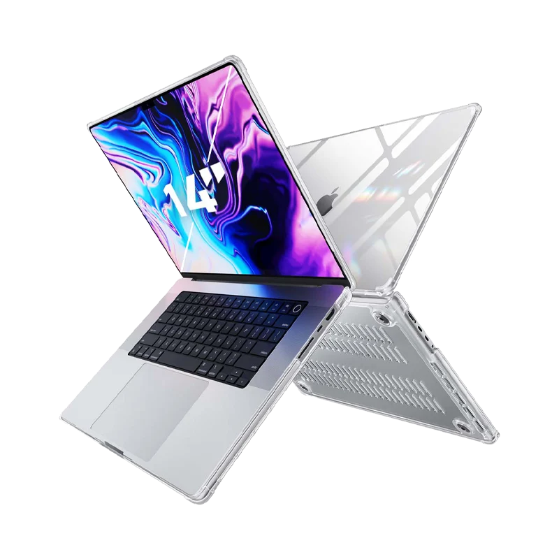 MacBook Pro 14 inch (2021-2026) Unicorn Beetle CLEAR Case Cover (Open-Box) -Clear - Image 2