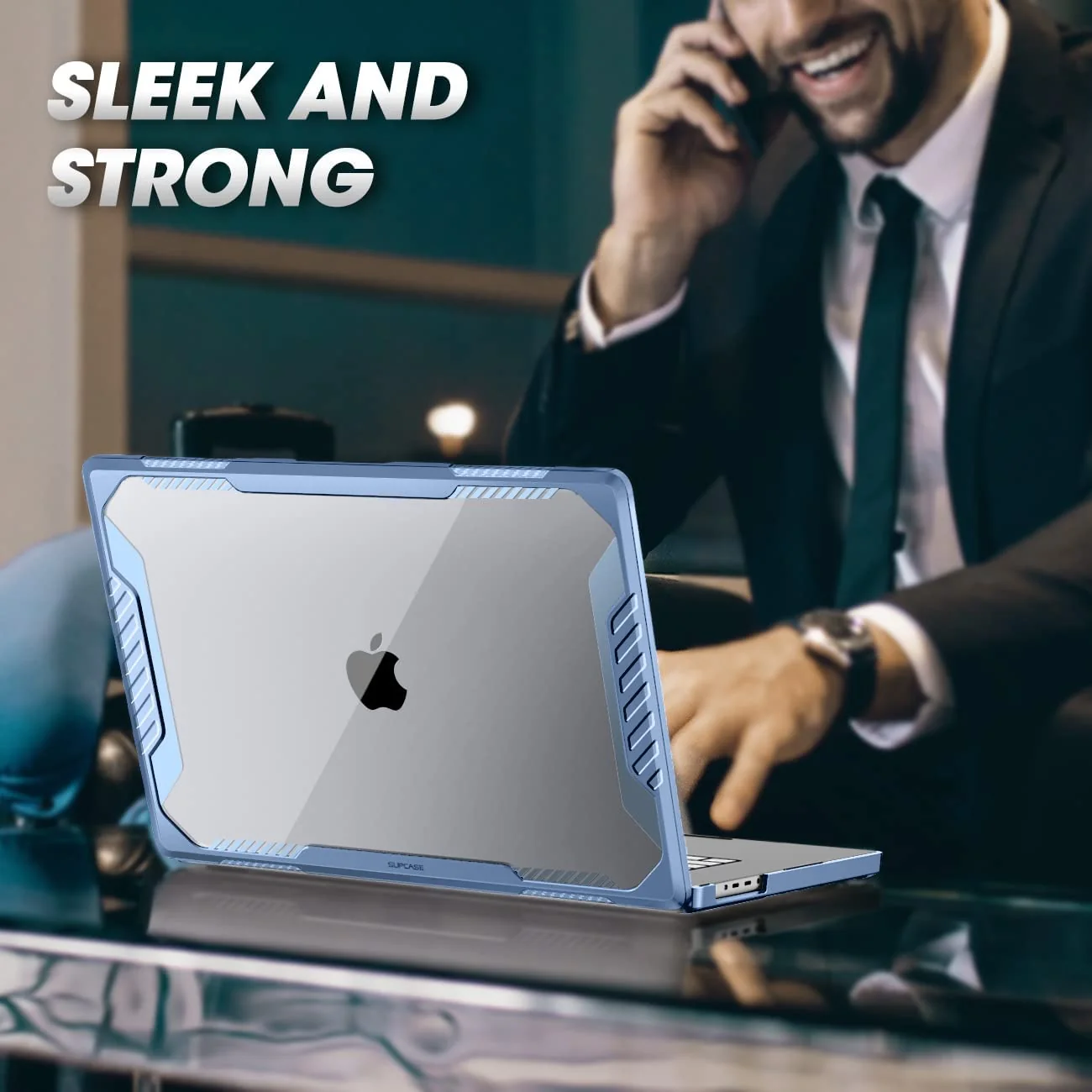MacBook Pro 16 inch (2026-2021) Unicorn Beetle Case Cover-Blue - Image 9