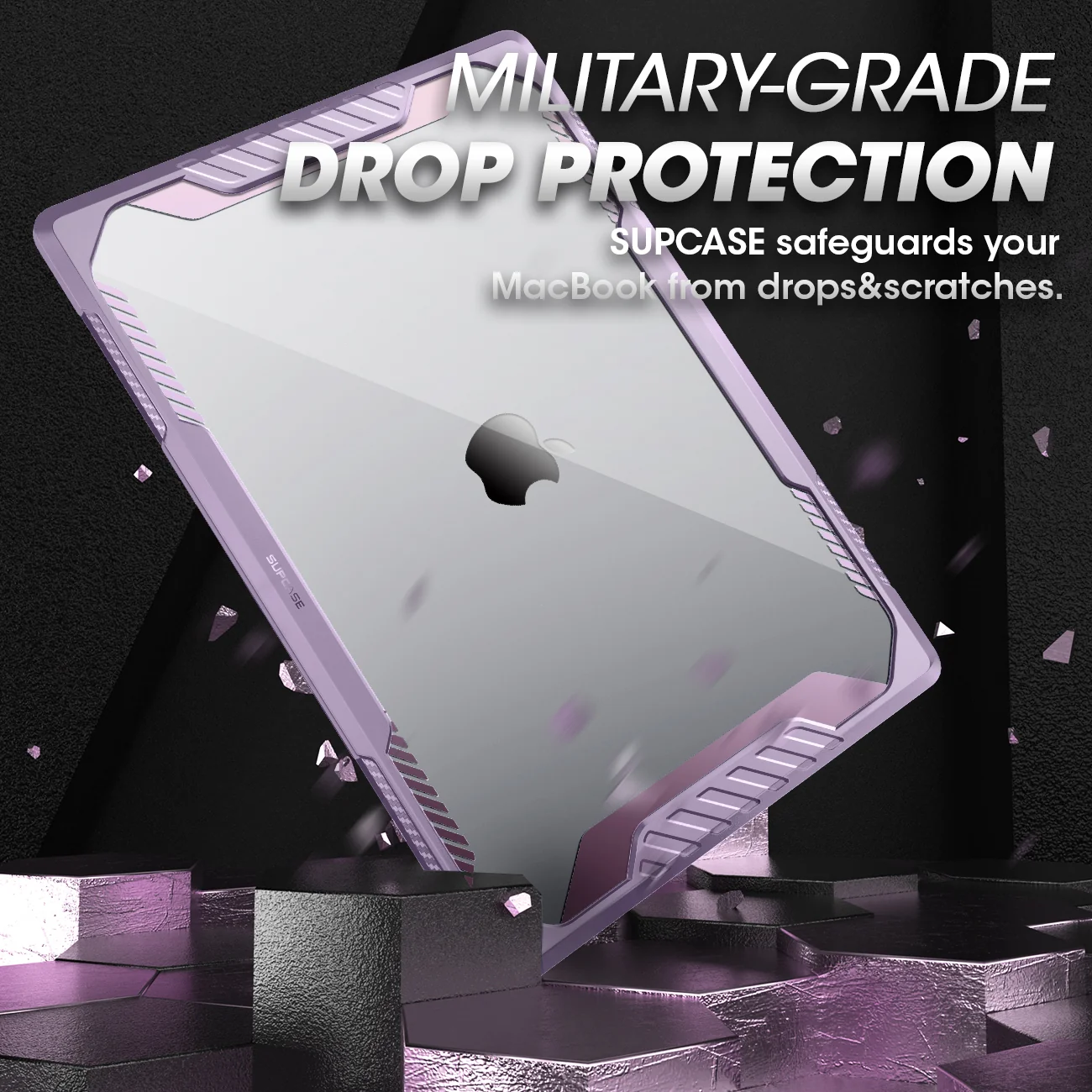 MacBook Pro 16 inch (2026-2021) Unicorn Beetle Case Cover-Purple - Image 4