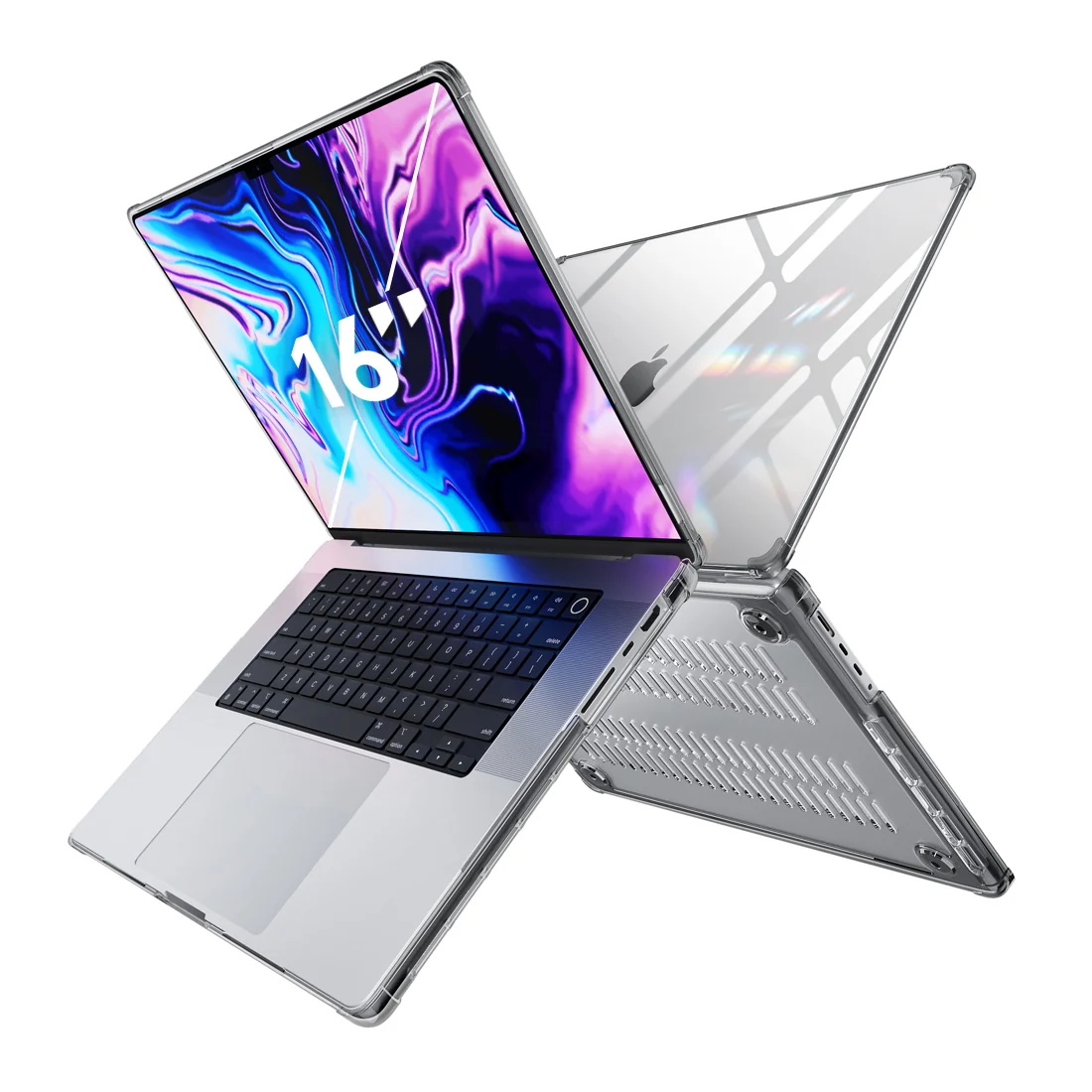 MacBook Pro 16 inch (2021-2026) Unicorn Beetle CLEAR Case Cover-Smoke - Image 2