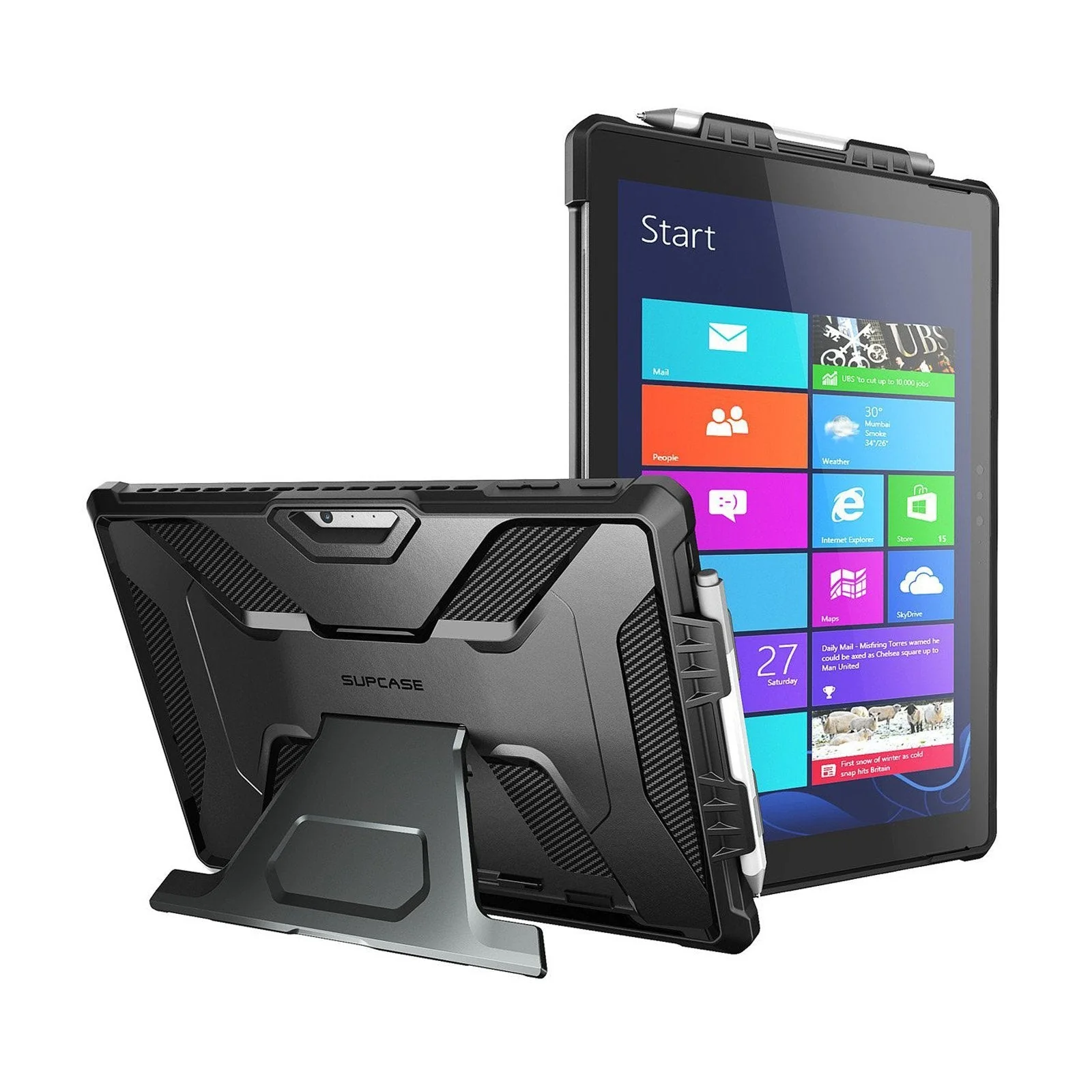 Microsoft Surface Pro Unicorn Beetle PRO Rugged Case(open box)-Black - Image 2