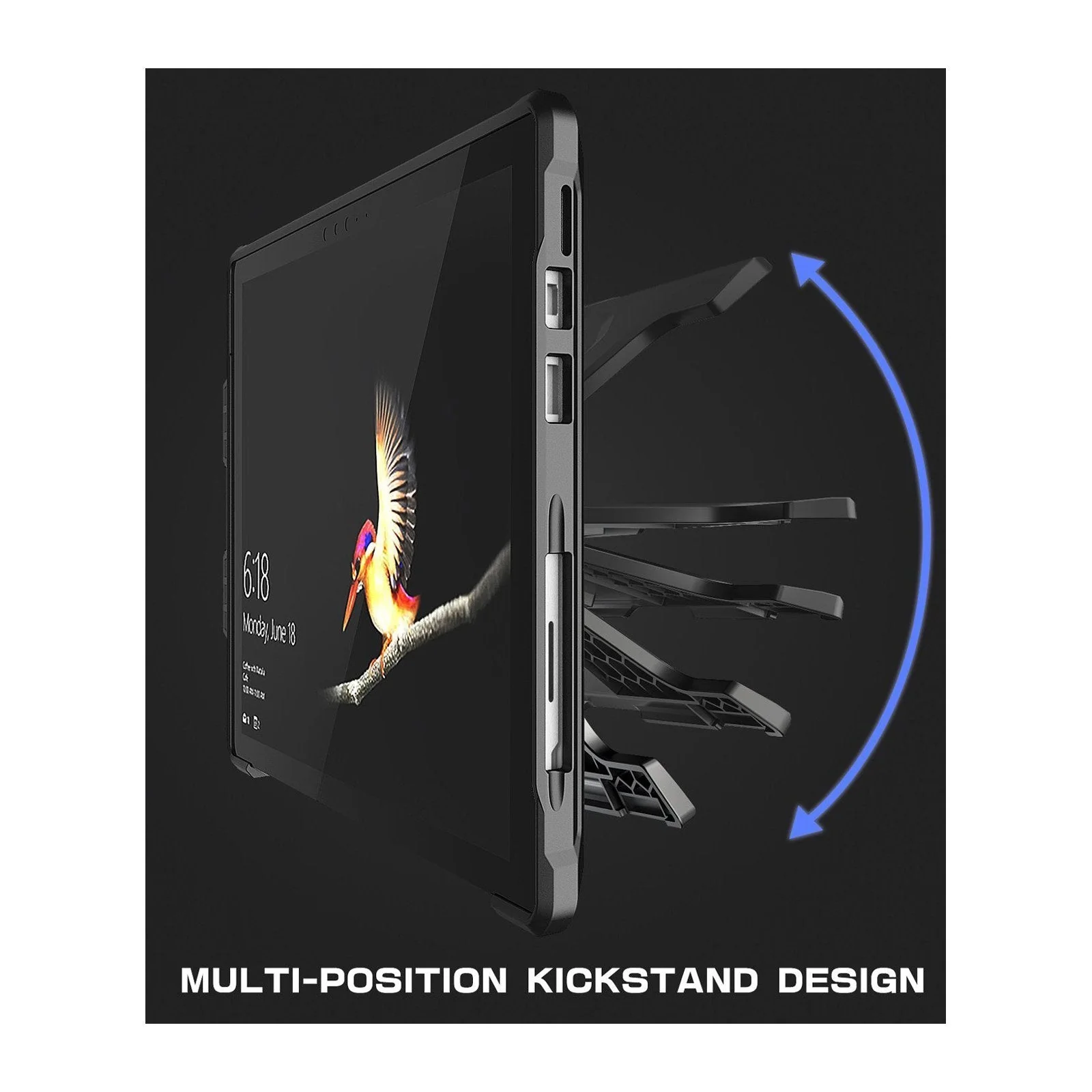 Microsoft Surface Pro Unicorn Beetle PRO Rugged Case(open box)-Black - Image 3