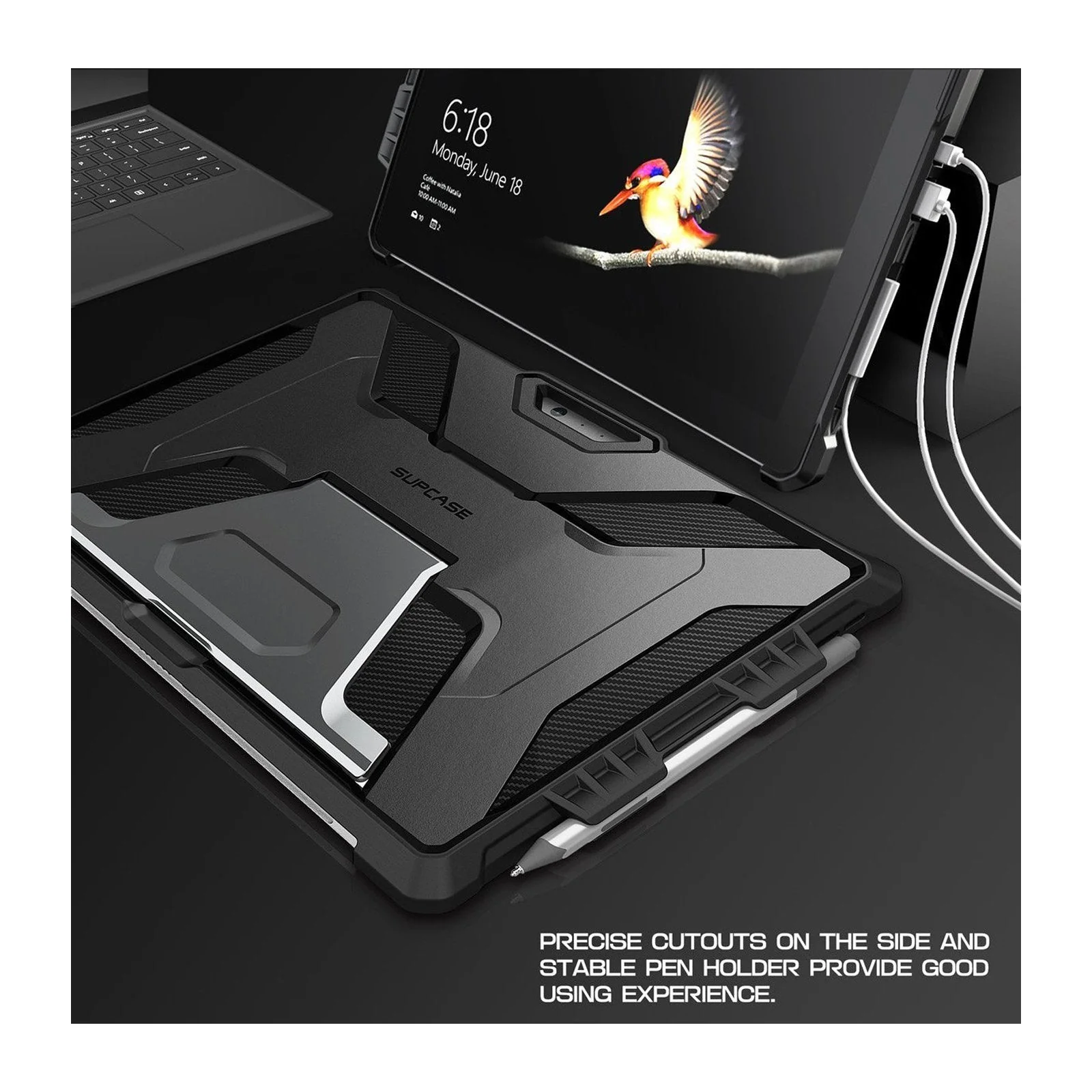 Microsoft Surface Pro Unicorn Beetle PRO Rugged Case(open box)-Black - Image 6