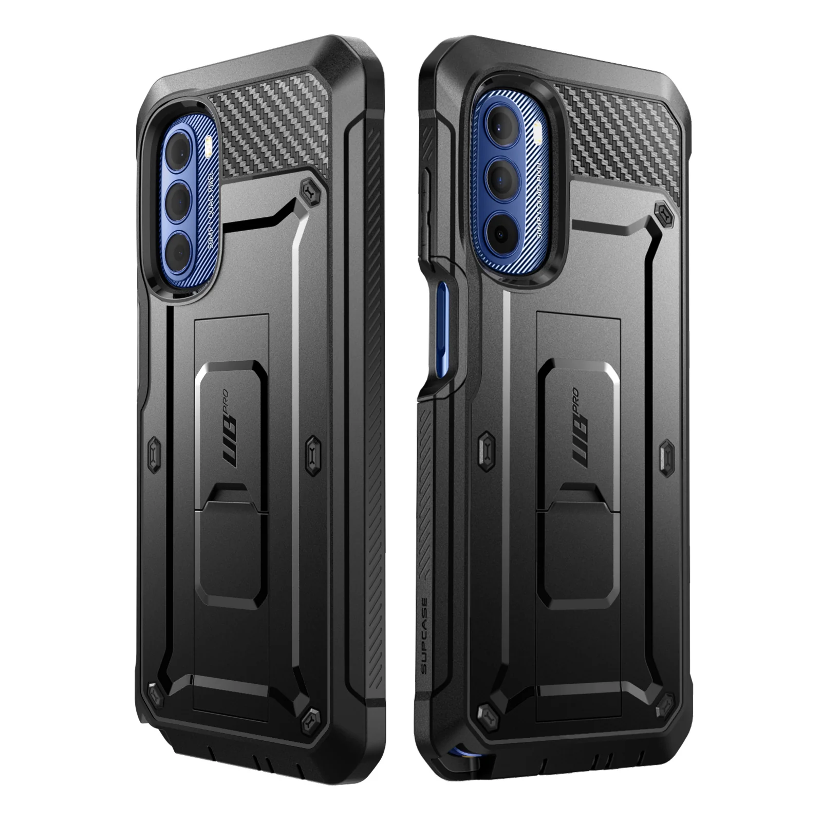 Moto G Stylus (2022) Unicorn Beetle PRO Shockproof Case-Black - Image 10