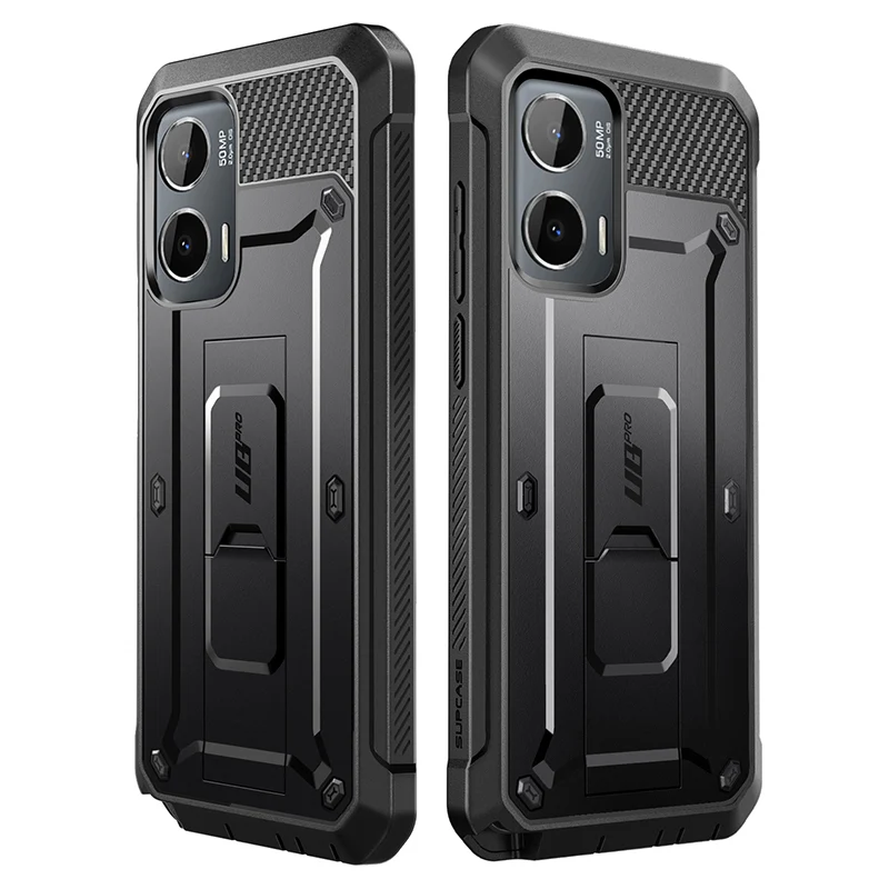 Moto G Stylus (2024) Unicorn Beetle PRO Shockproof Case(open box)-Black - Image 10