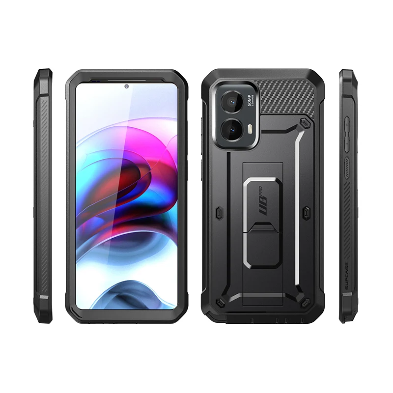 Moto G Stylus (2024) Unicorn Beetle PRO Shockproof Case(open box)-Black - Image 11
