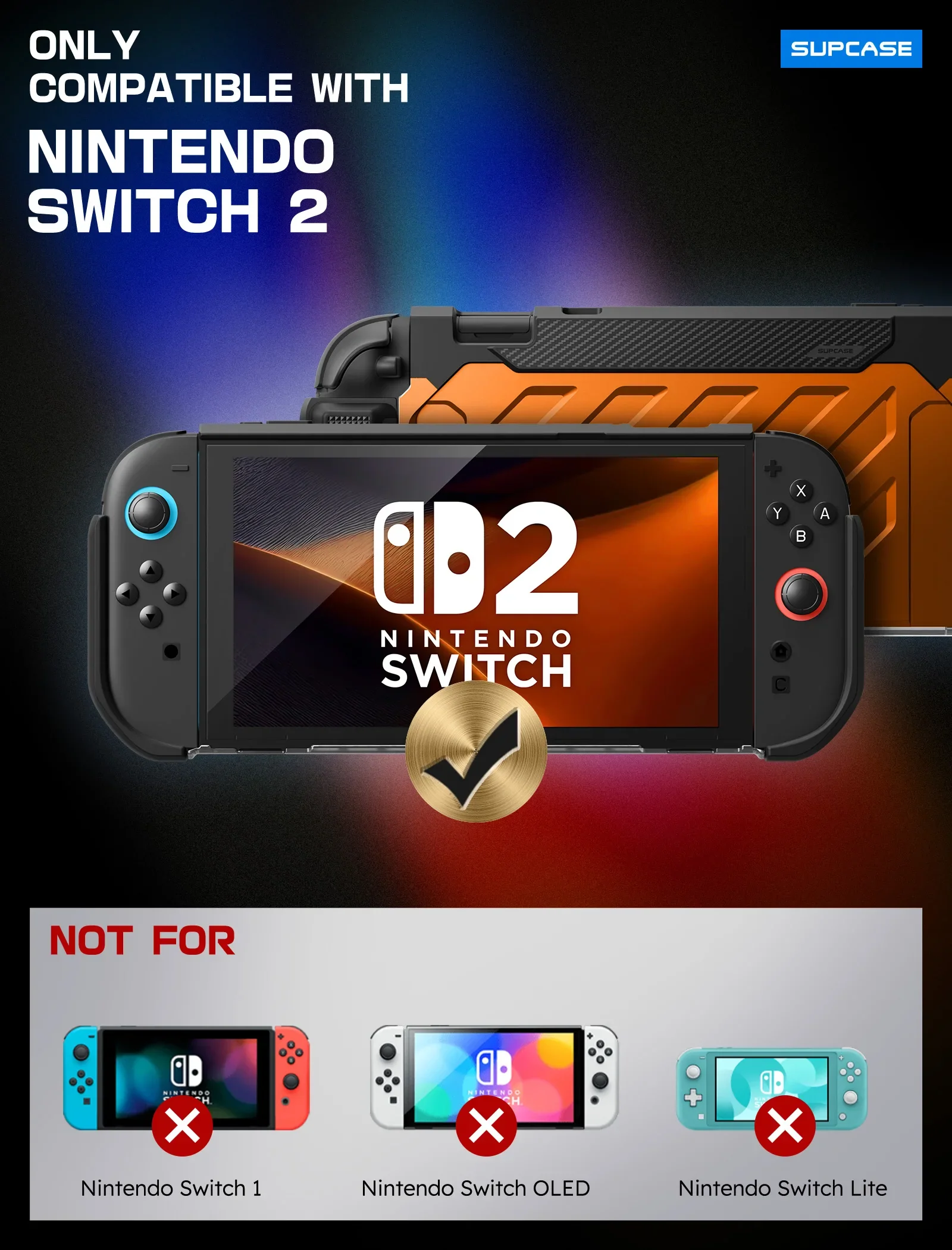 Nintendo Switch 2 Unicorn Beetle PRO Gaming Case-Coral - Image 4