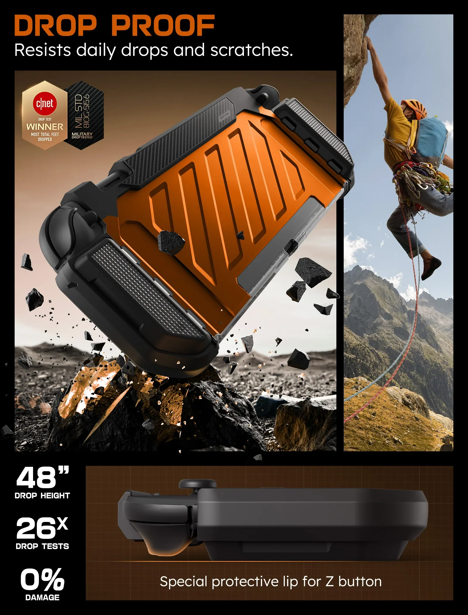 Nintendo Switch 2 Unicorn Beetle PRO Gaming Case-Coral - Image 8
