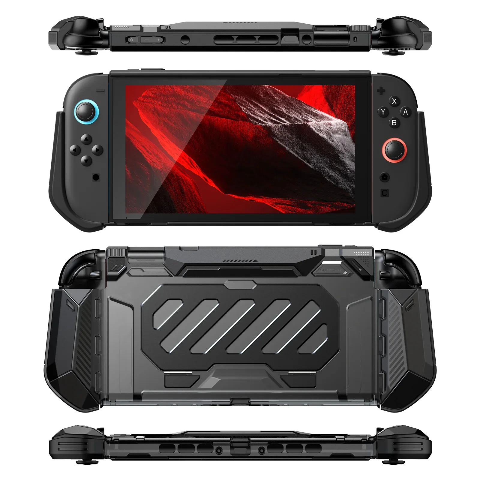 Nintendo Switch 2 Unicorn Beetle PRO Gaming Case with Stand - Black - Image 3