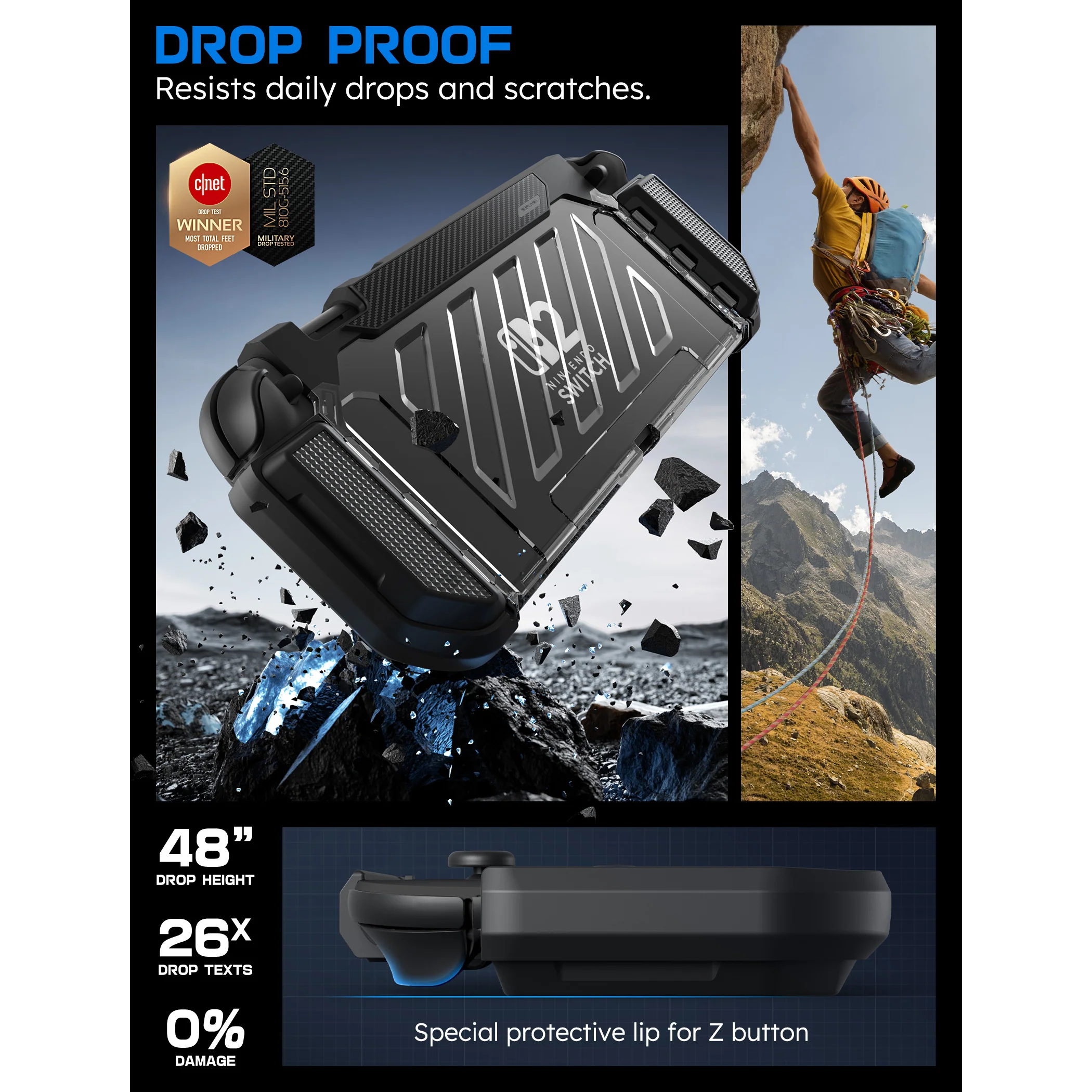 Nintendo Switch 2 Unicorn Beetle PRO Gaming Case(open box)-Black - Image 10