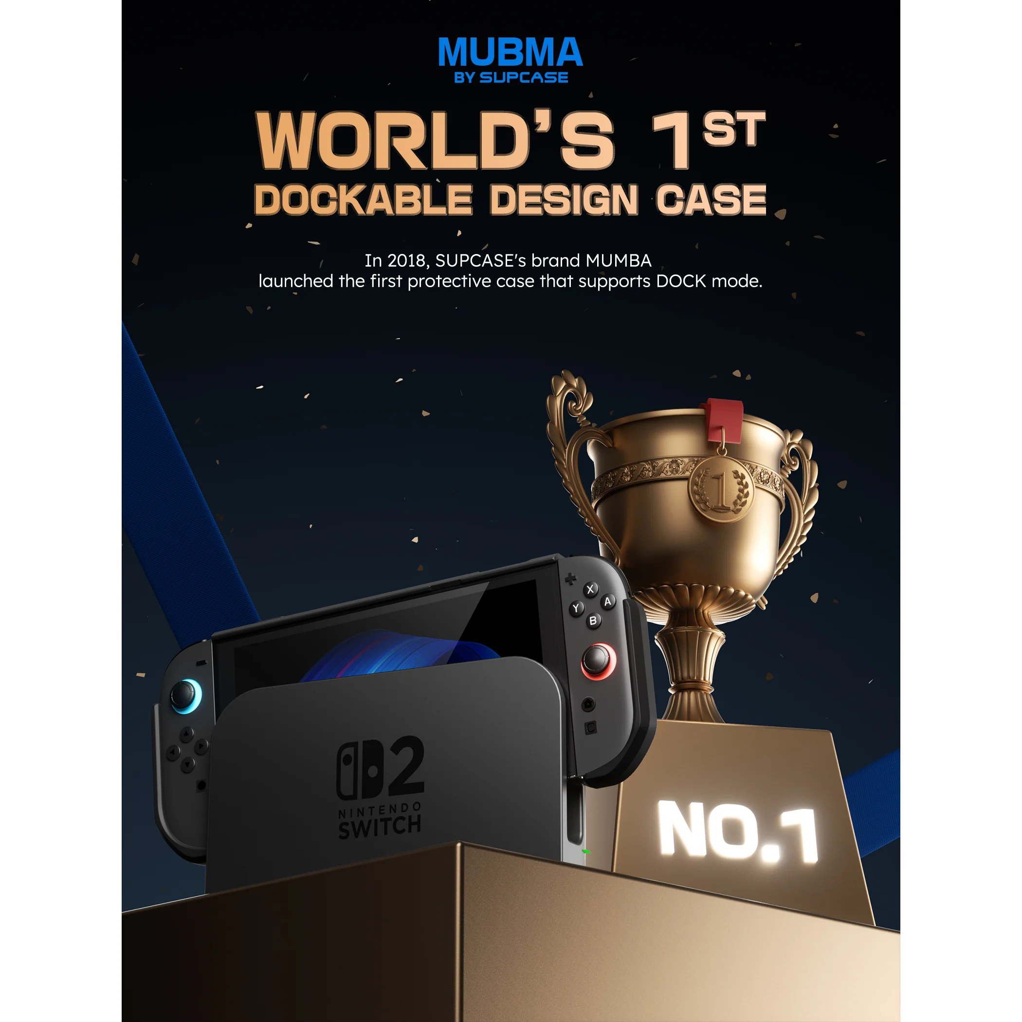 Nintendo Switch 2 Unicorn Beetle PRO Gaming Case(open box)-Metallic Blue - Image 11
