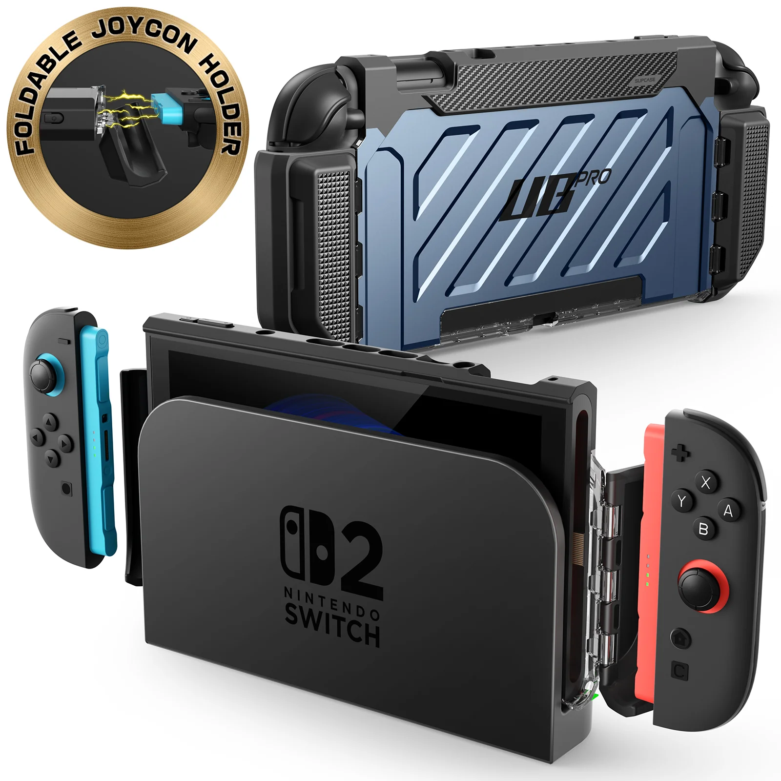 Nintendo Switch 2 Unicorn Beetle PRO Gaming Case(open box)-Metallic Blue - Image 2