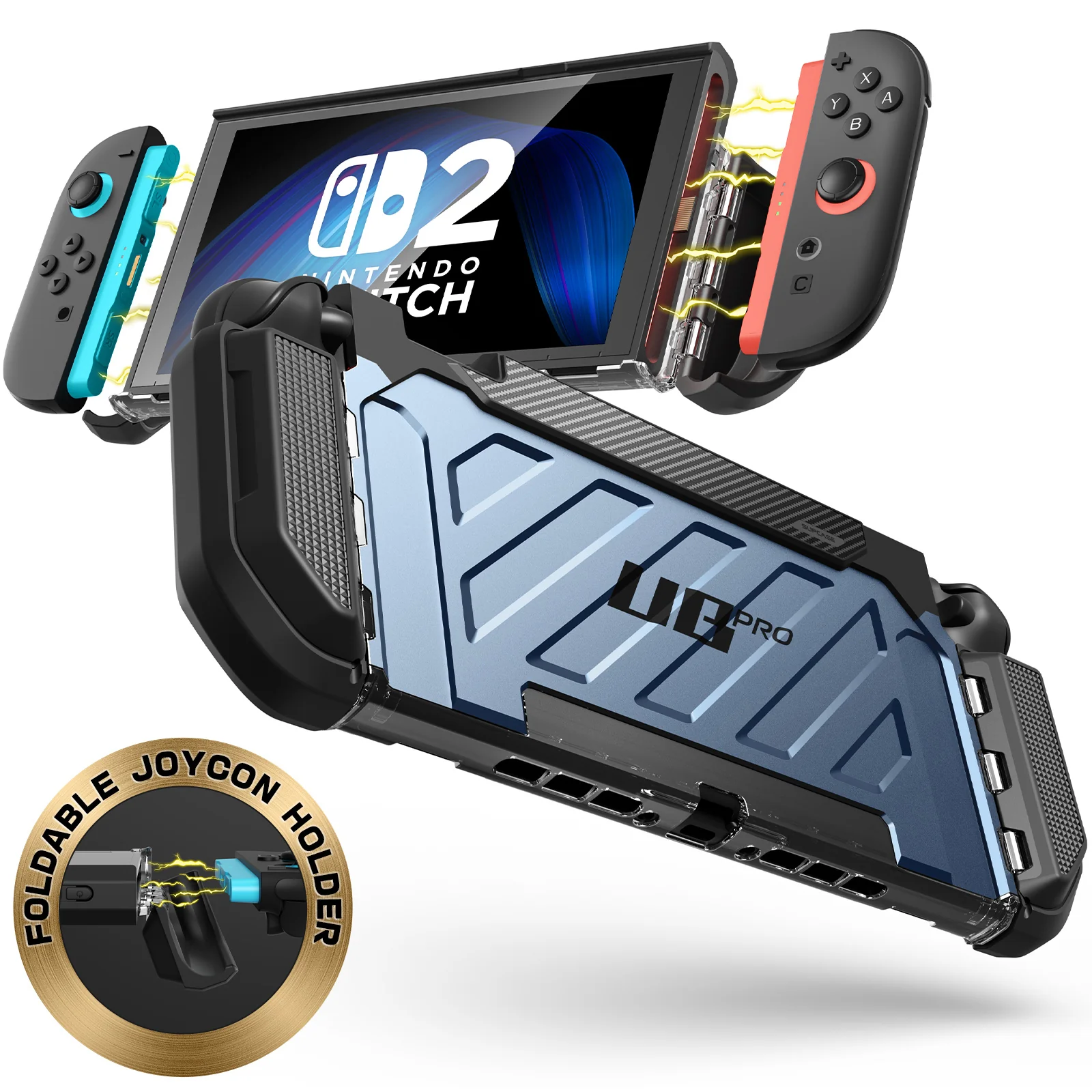 Nintendo Switch 2 Unicorn Beetle PRO Gaming Case(open box)-Metallic Blue - Image 3