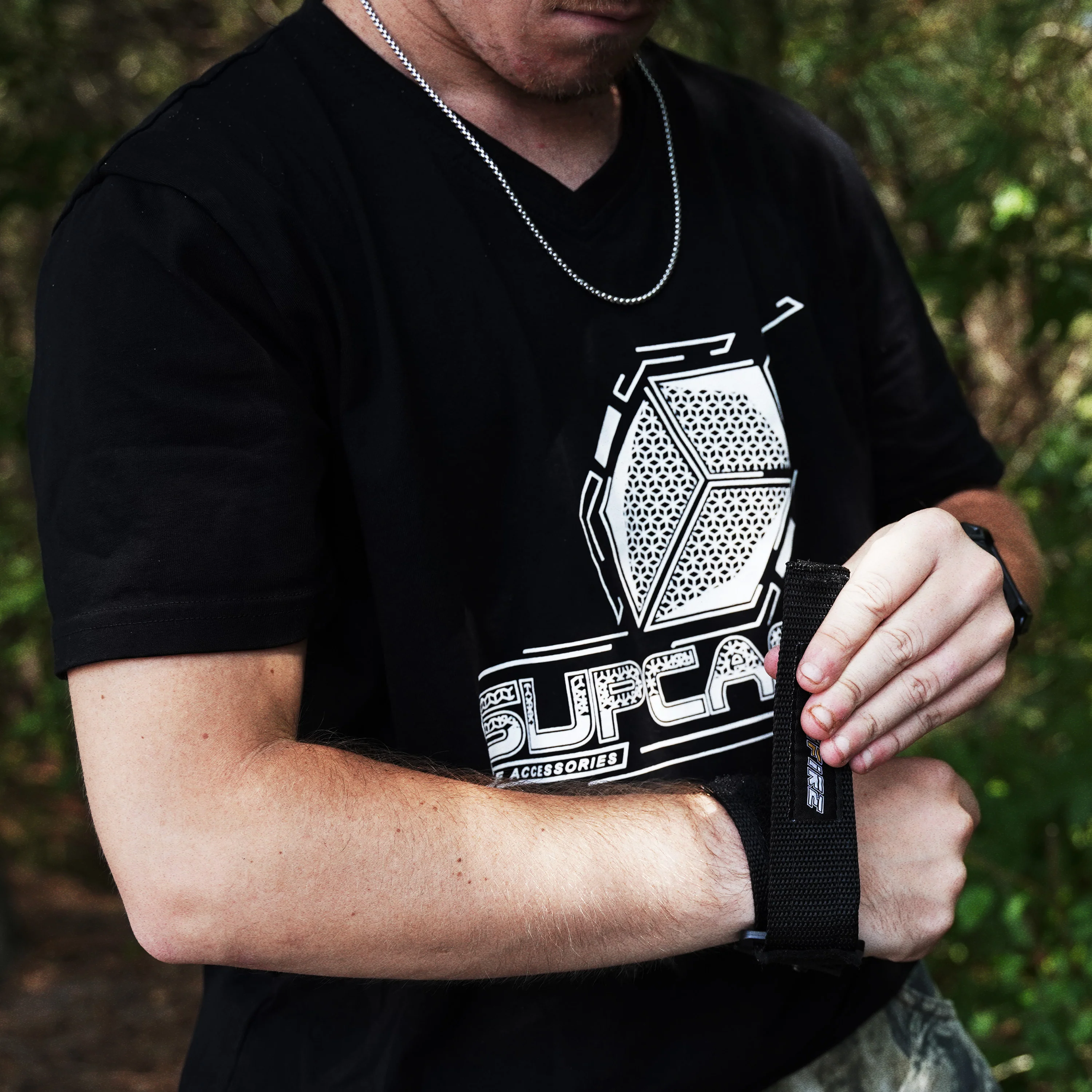Official Limited Edition SUPCASE Fitted Crew Neck T-Shirt - Image 4