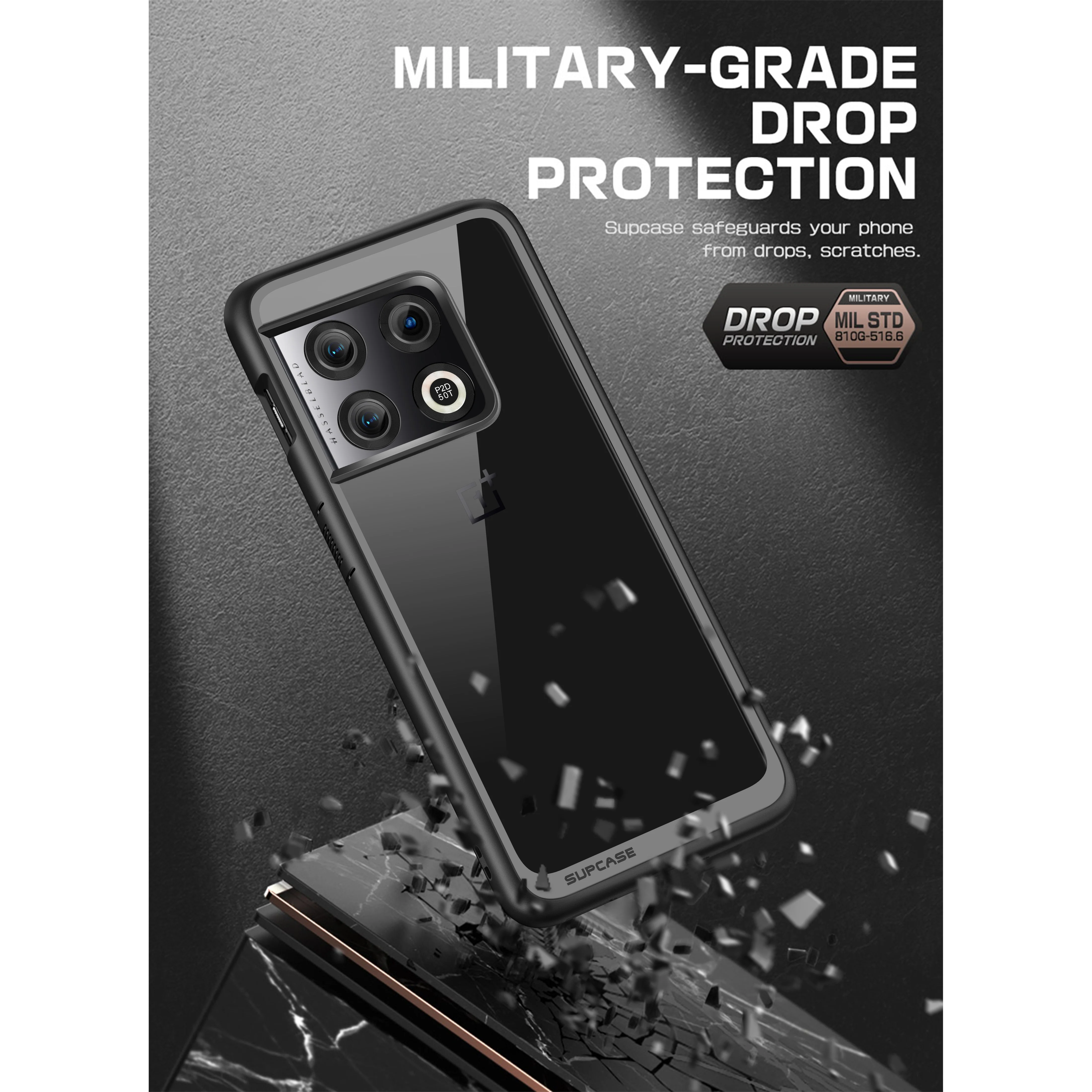 OnePlus 10 Pro Unicorn Beetle STYLE Clear Case-Black - Image 3