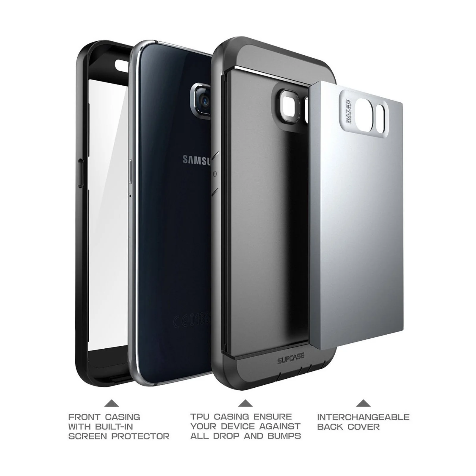 OPEN BOX | Galaxy S6 Water Resistant Full Body Protective Case - Image 4