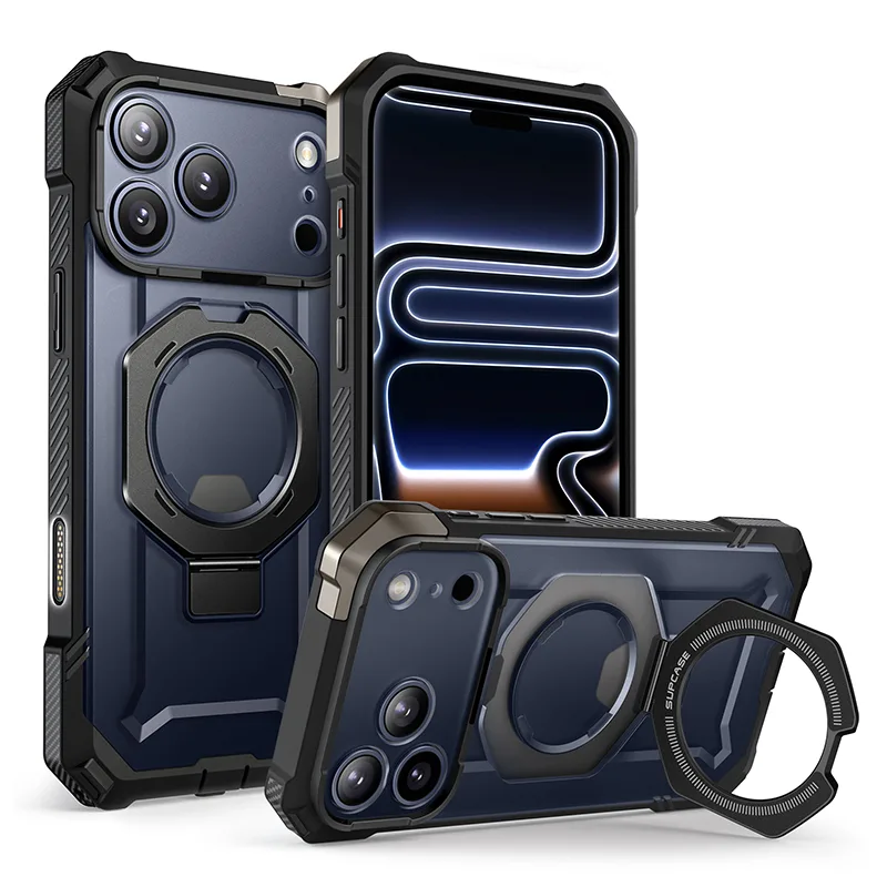 OPEN BOX | UB GRIP Series iPhone 17 Pro MagSafe Camera Control Button Phone Case - Black - Image 4