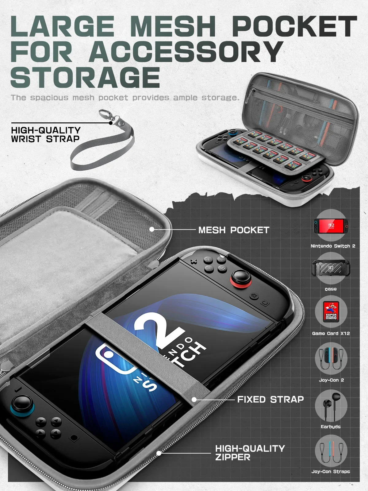 SUPCASE Plus Carrying Case - White - Image 5