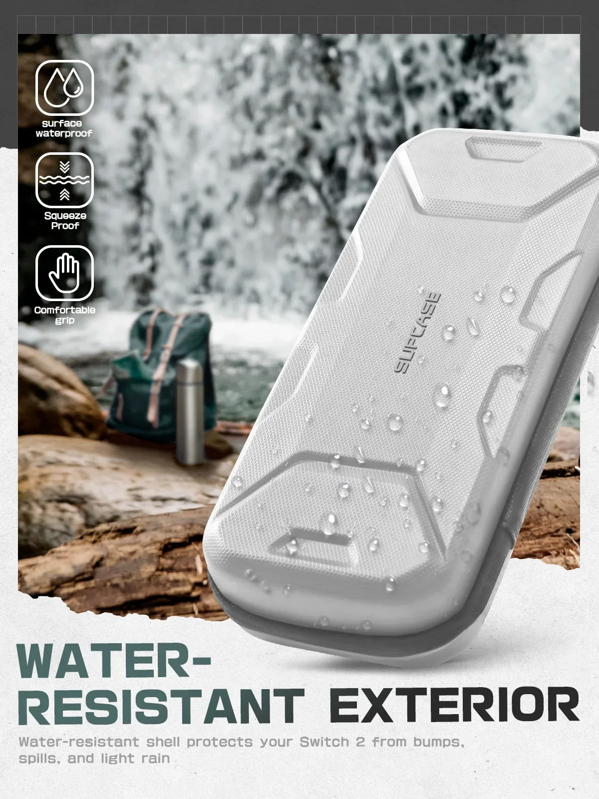 SUPCASE Plus Carrying Case - White - Image 6