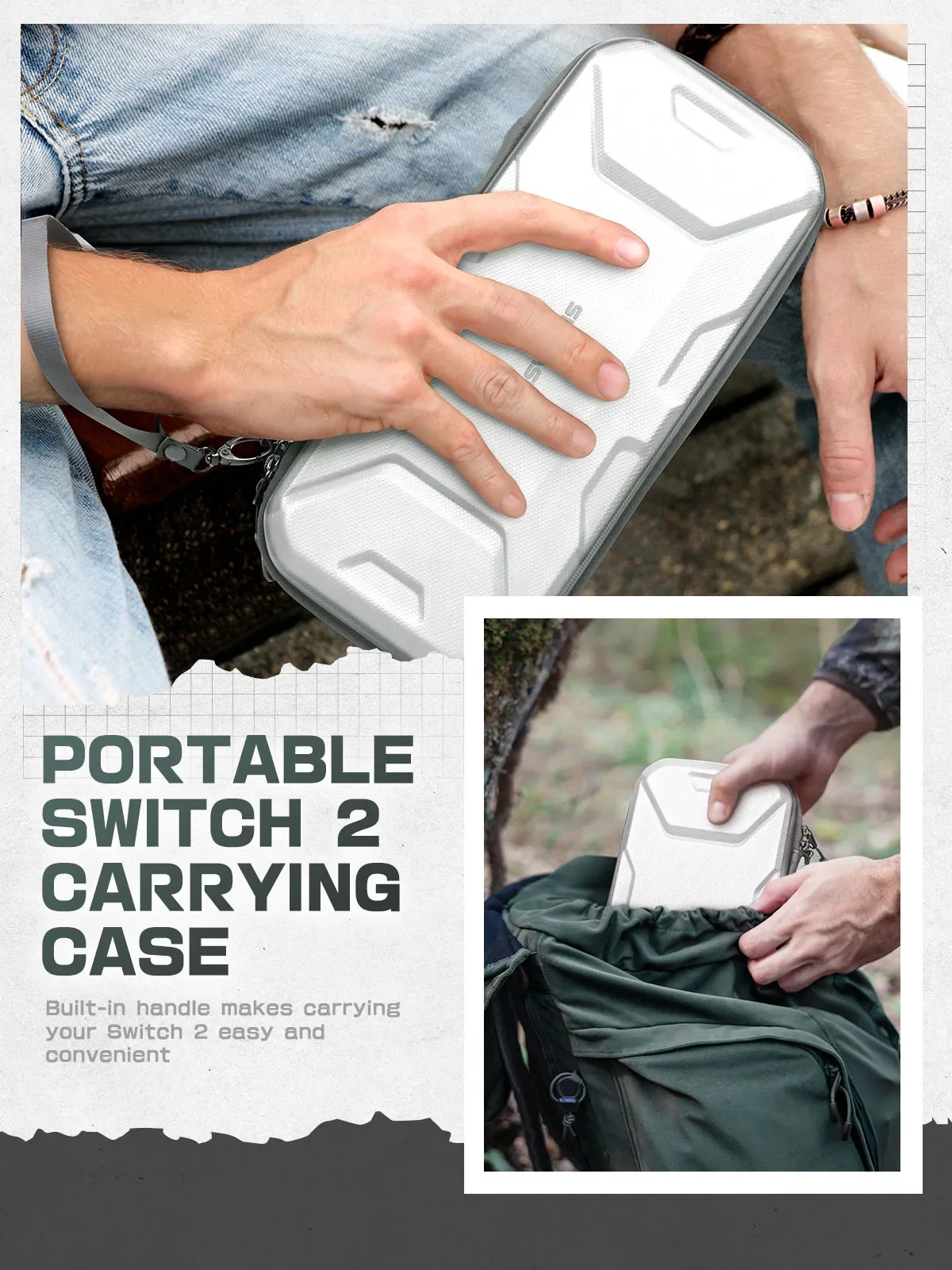 SUPCASE Plus Carrying Case - White - Image 7