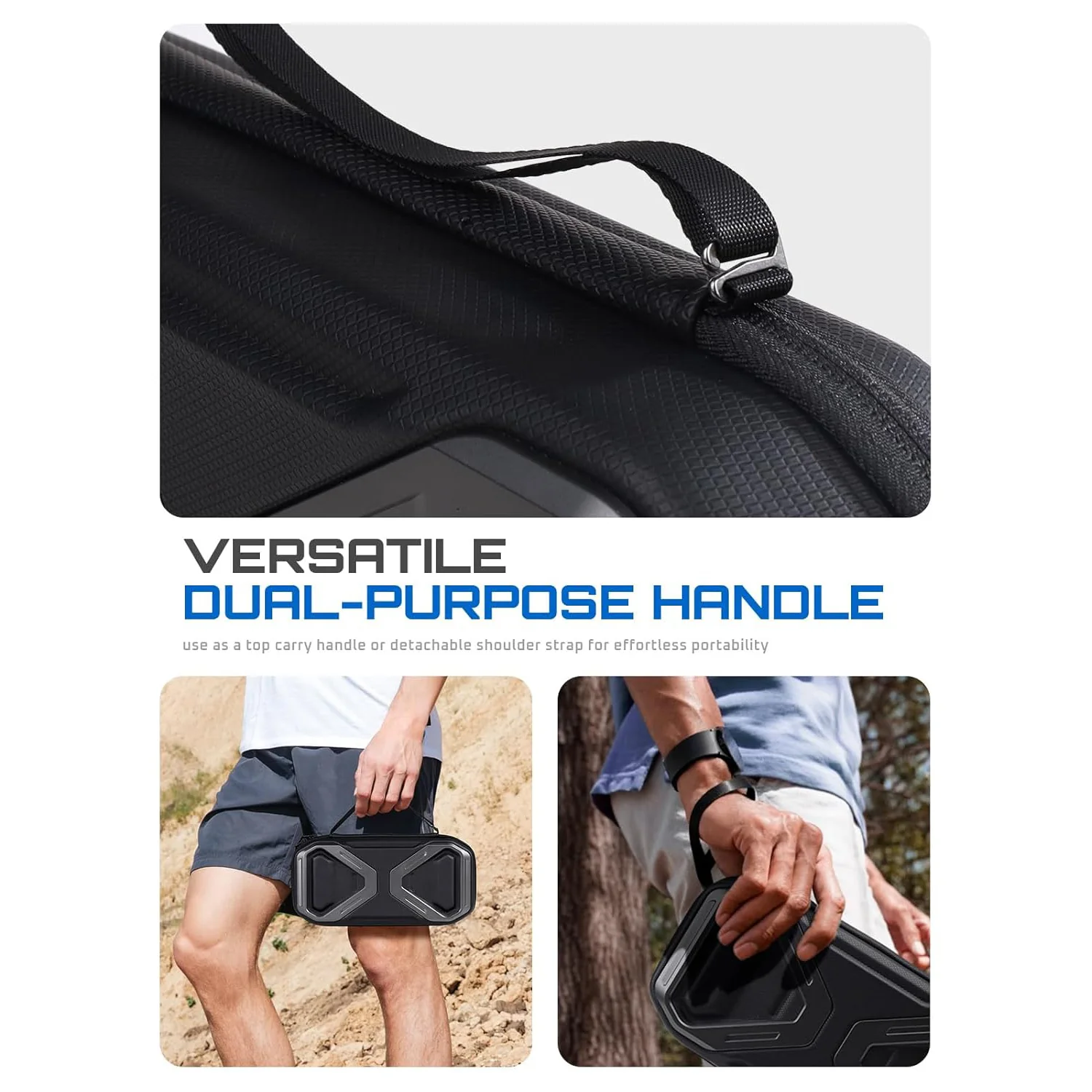 SUPCASE Travel Carrying Case(open box) - Black - Image 5