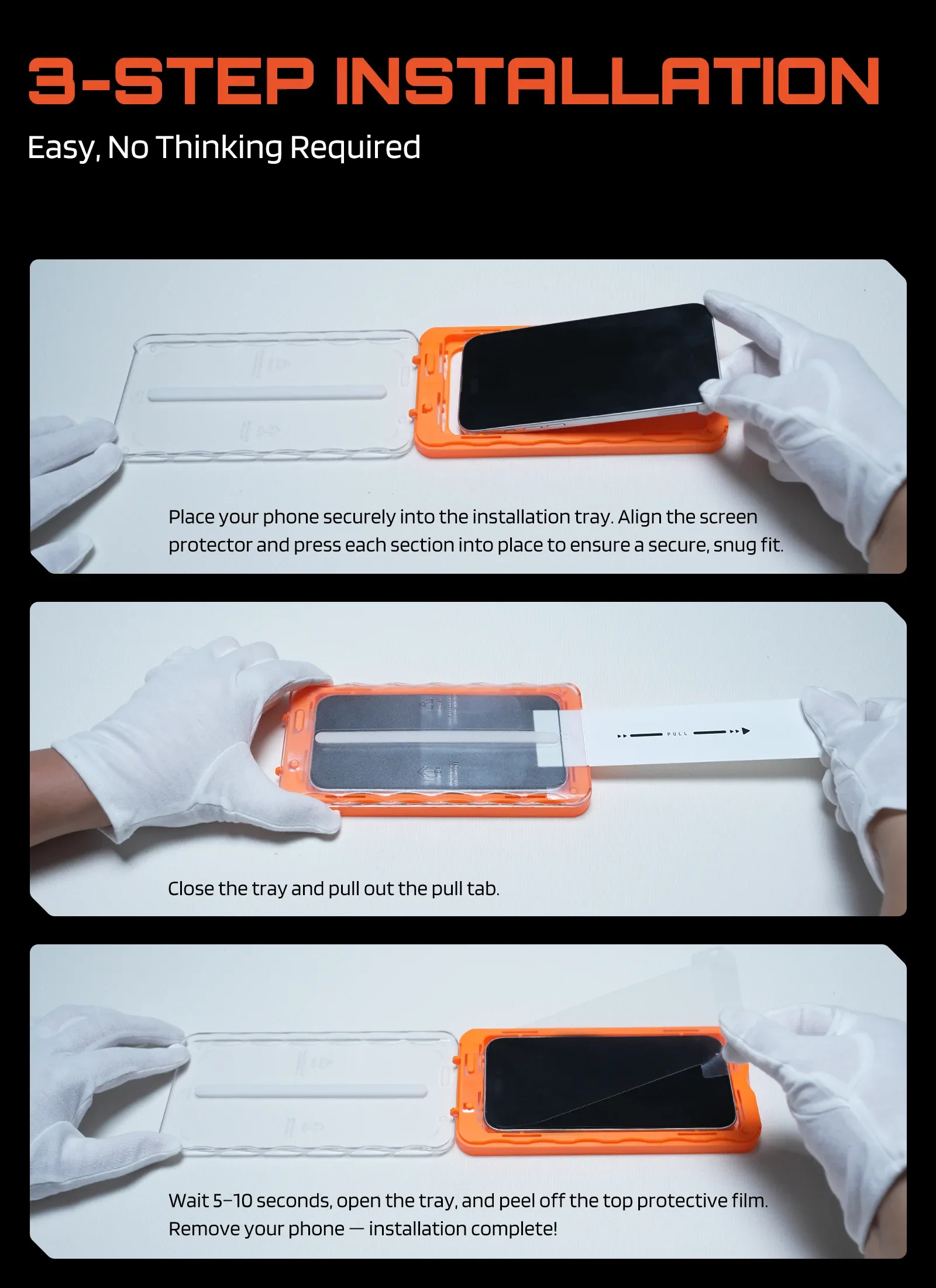 Tempered Glass Screen Protector for iPhone 17 Pro Max - Image 7