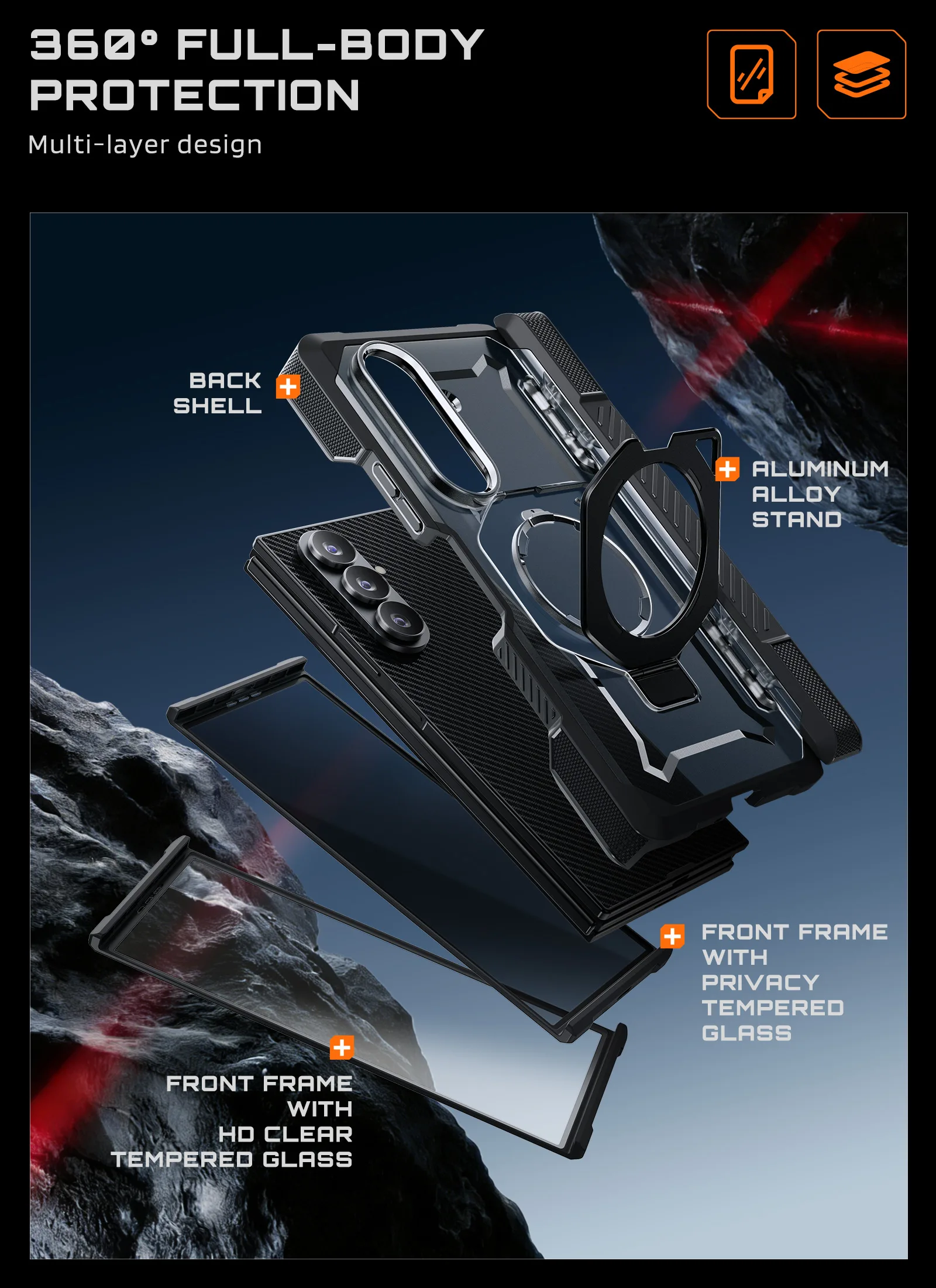 UB Grip Series Galaxy Z TriFold MagSafe Case - Image 11