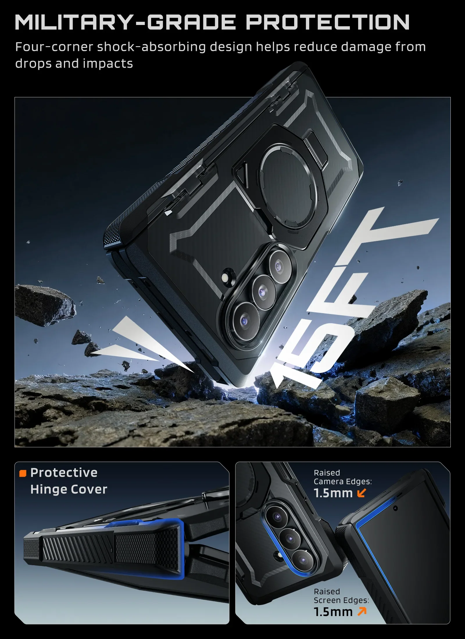 UB Grip Series Galaxy Z TriFold MagSafe Case - Image 6