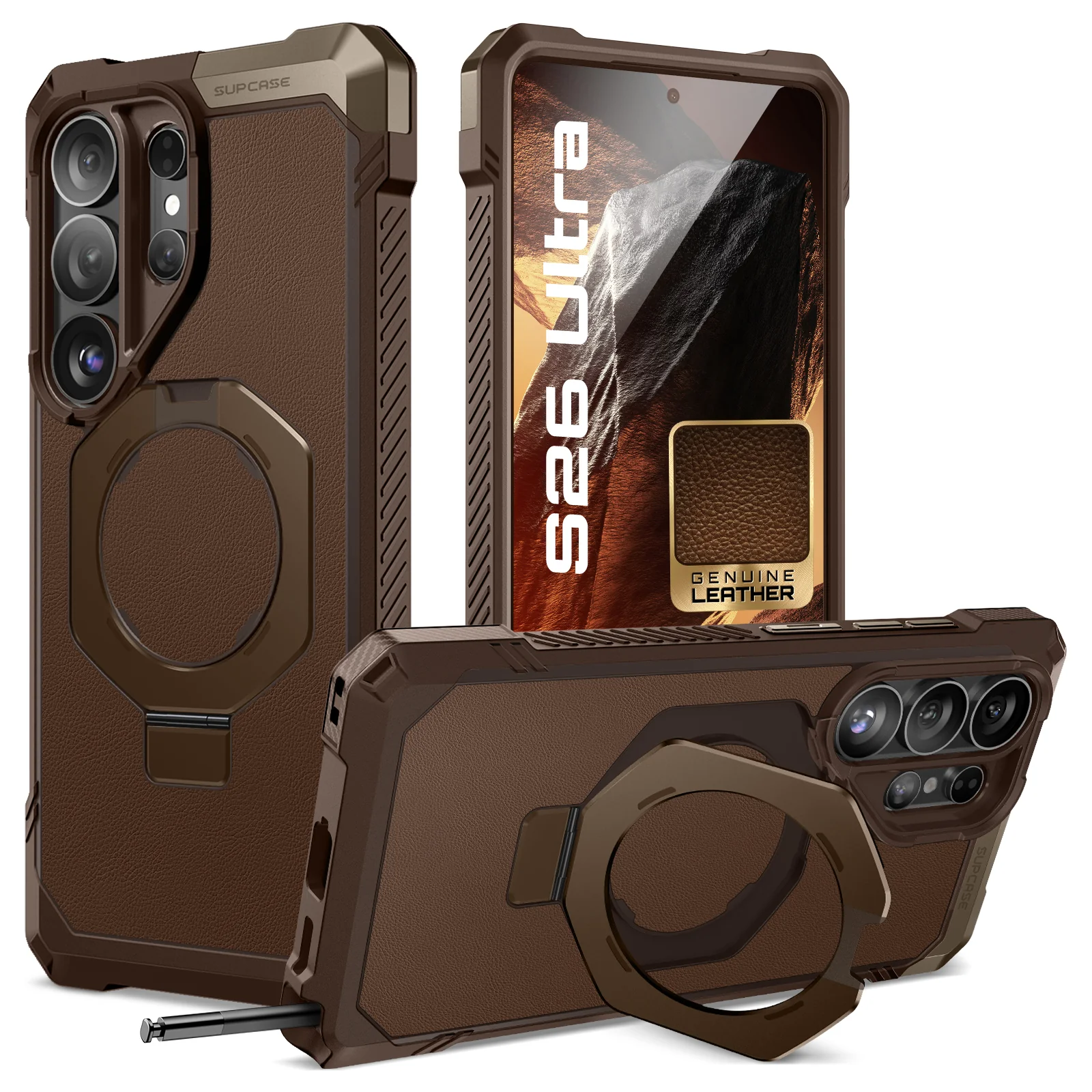 UB GRIP Series Galaxy S26 Ultra MagSafe Phone Case with Kickstand - Image 10