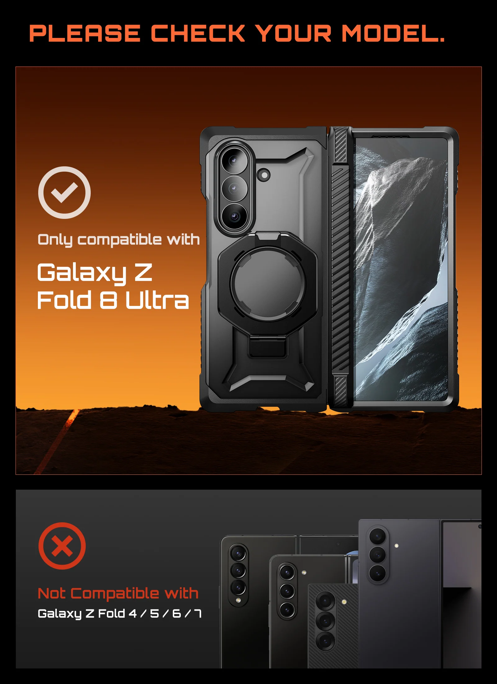 UB GRIP Series Galaxy Z Fold8 Ultra MagSafe Case - Image 32