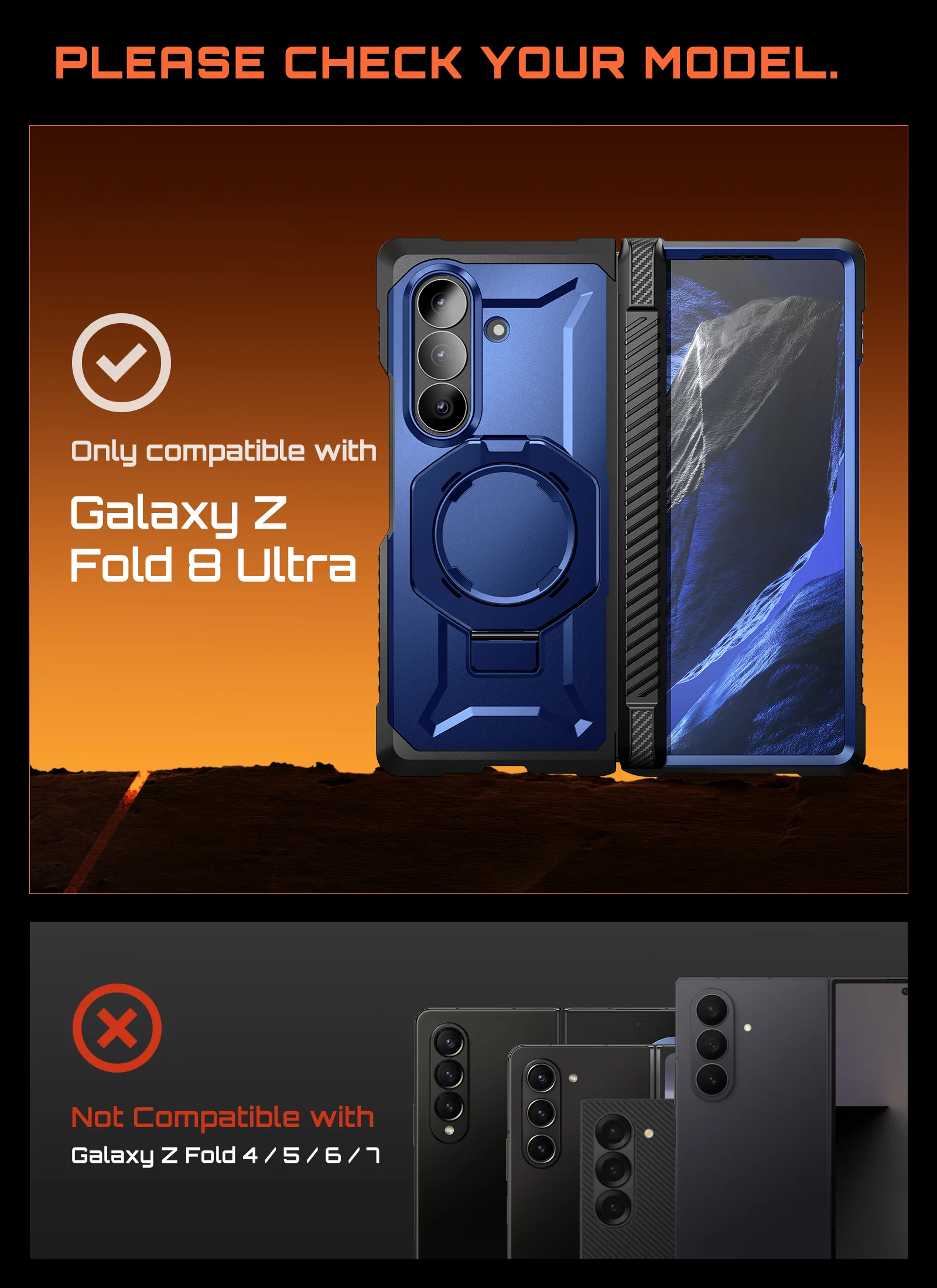 UB GRIP Series Galaxy Z Fold8 Ultra MagSafe Case - Image 33