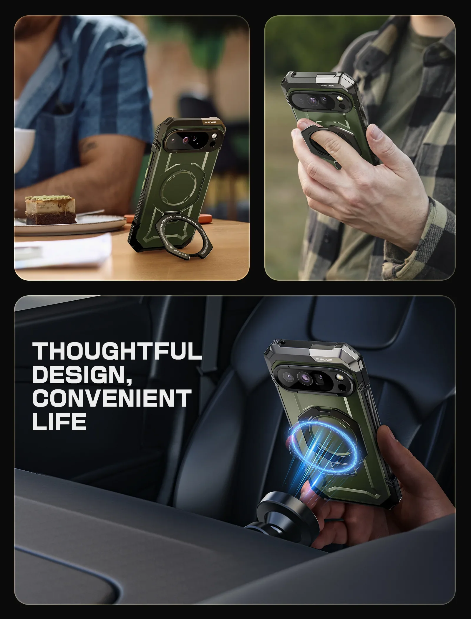 UB GRIP Series Google Pixel 10 Pro XL Protective Phone Case - Guldan - Image 11