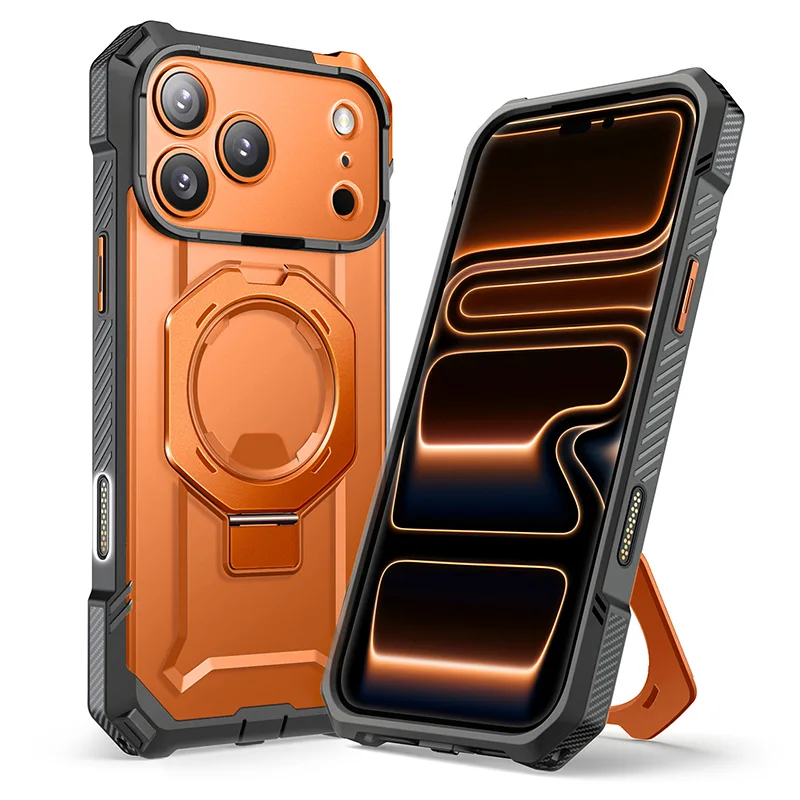 UB GRIP Series iPhone 17 Pro MagSafe Camera Control Button Phone Case - Coral - Image 2