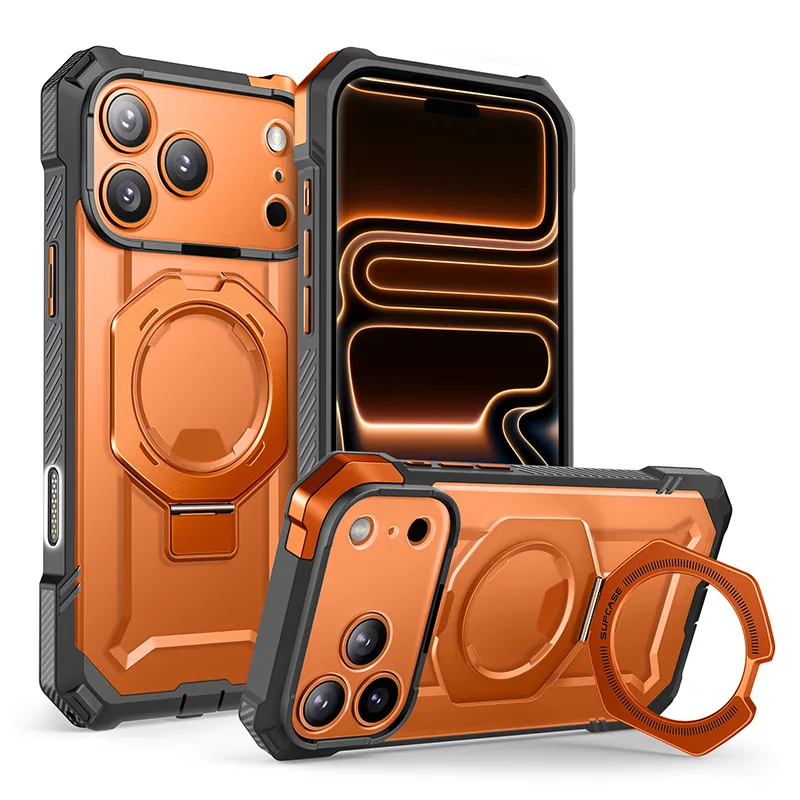 UB GRIP Series iPhone 17 Pro MagSafe Camera Control Button Phone Case - Coral - Image 4