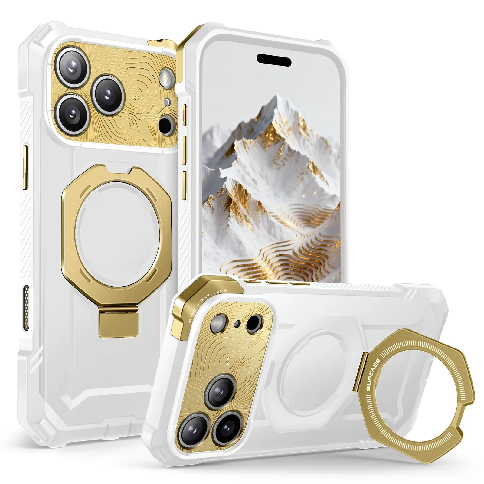 UB GRIP Series iPhone 17 Pro Max MagSafe Camera Control Button Phone Case - K2Snow - Image 4