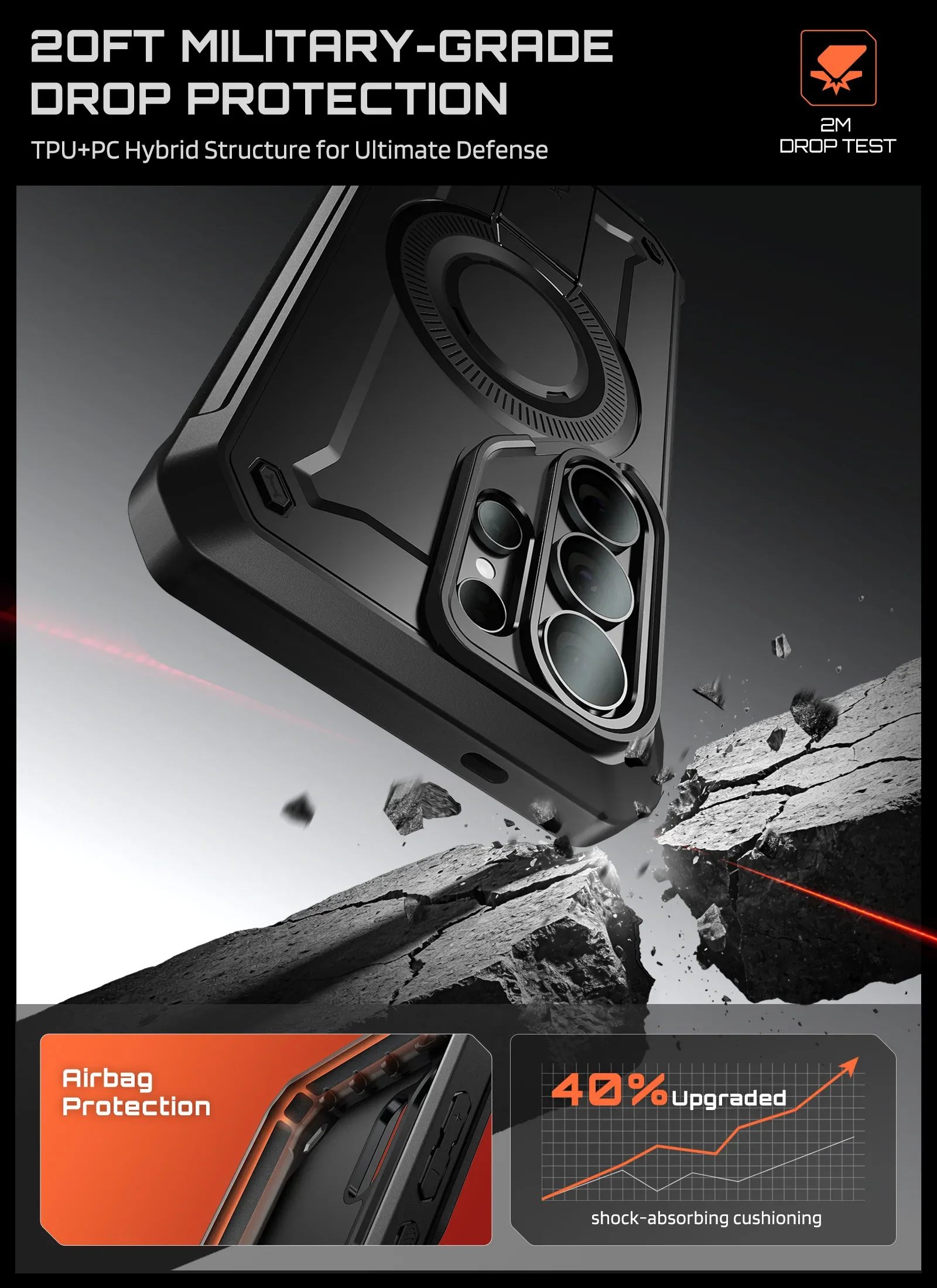 UB Pro Mag Series S26 Ultra MagSafe Phone Case - Image 44
