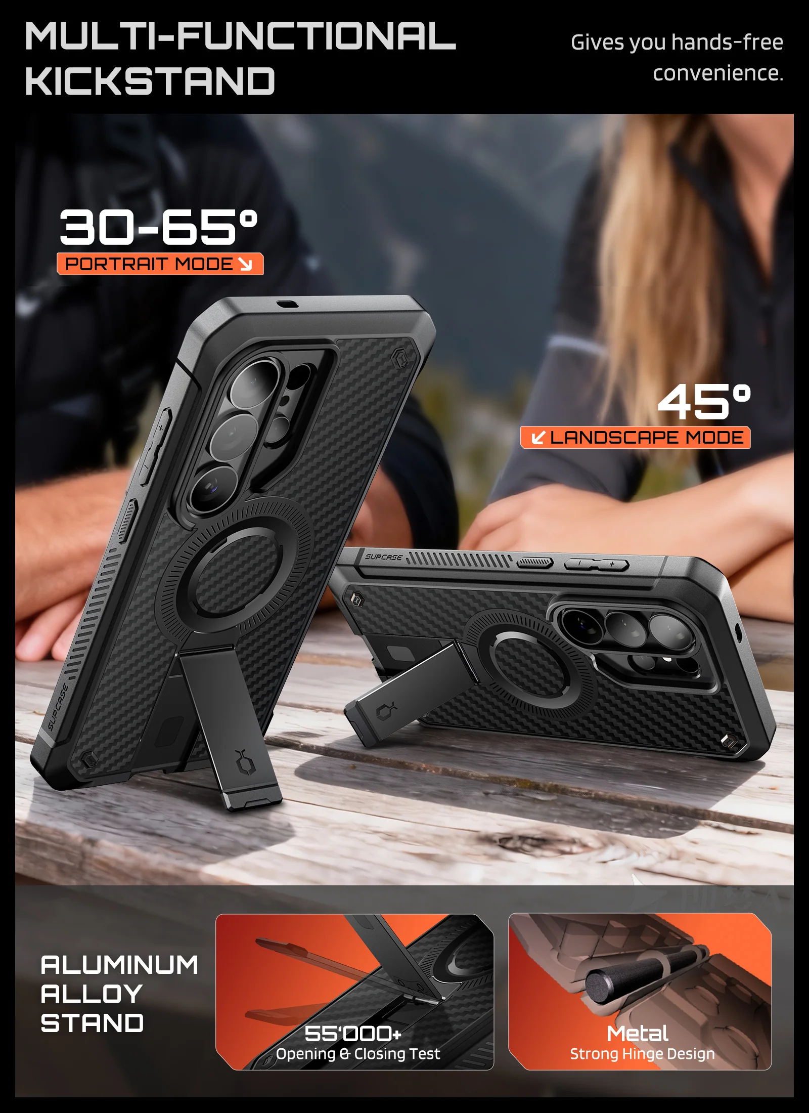 Aramid Fiber UB Pro Mag Series S26 Ultra MagSafe Phone Case - Image 8