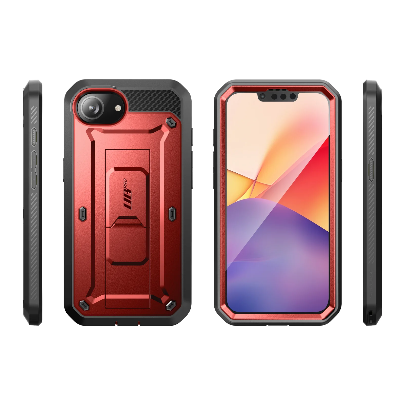 iPhone 16e Unicorn Beetle Pro Rugged Case-Metallic Red - Image 4